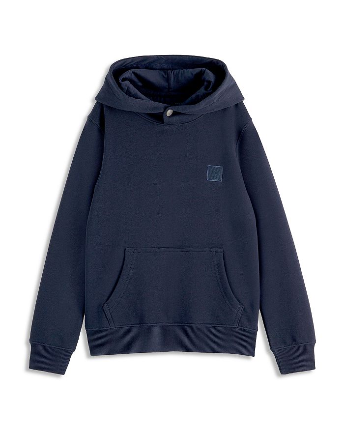 

Мальчиковый худи с логотипом Regular Fit - для малышей и детей постарше Scotch & Soda, синий