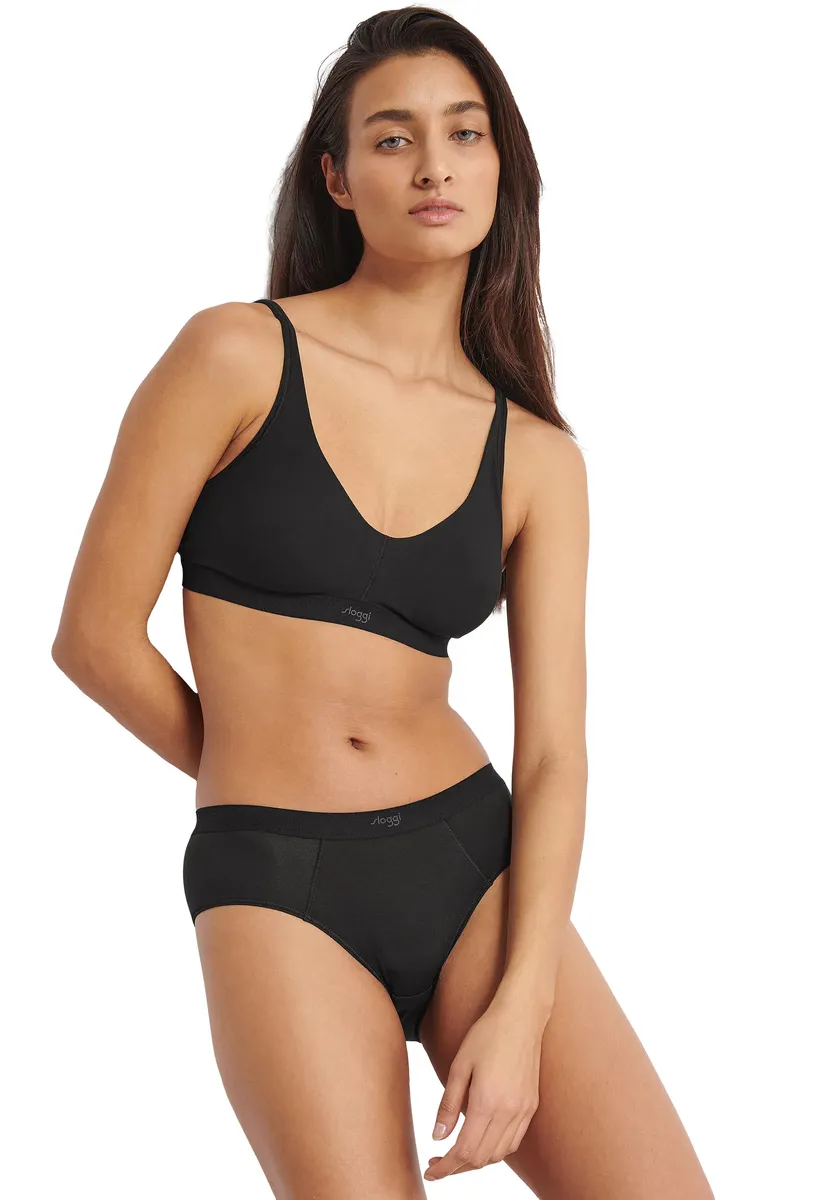 

Sloggi бюстгальтер без косточек "EVER Ease Soft bra", терморегулирующий, черный
