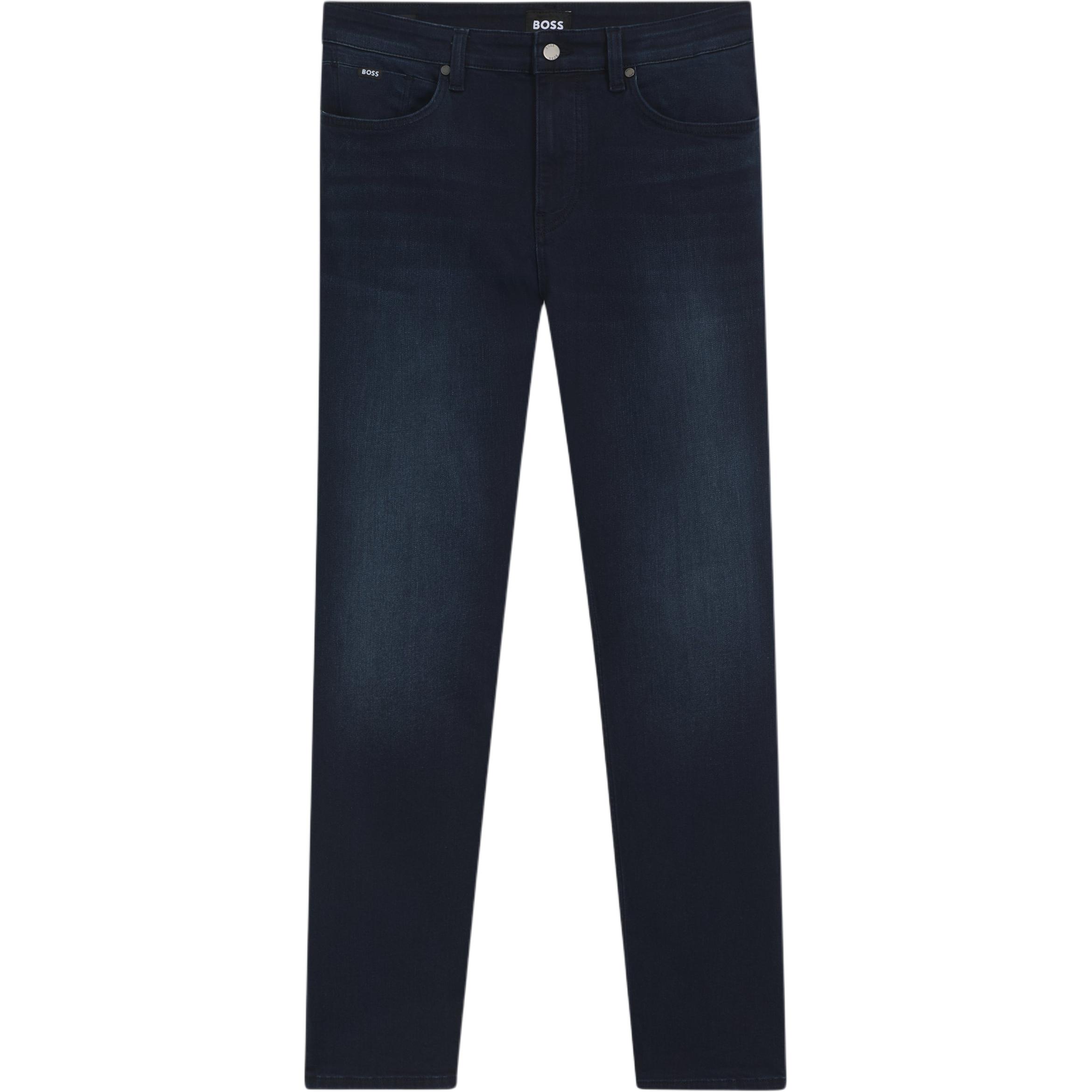 

Джинсы с нашивкой Boss Logo HUGO BOSS, темно-синий