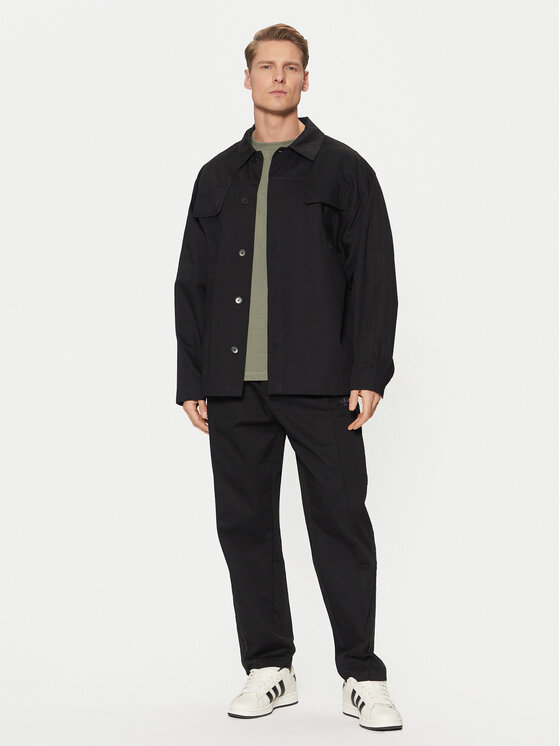Свободная рубашка Premium Essentials Workwear JC9602 Adidas, черный — фото 2