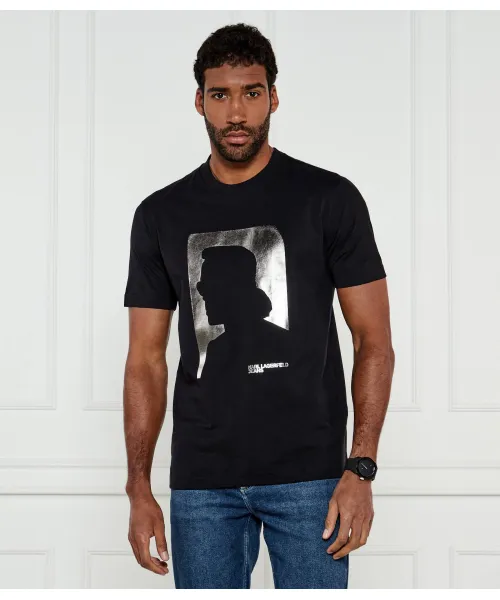

Футболка Regular fit Karl Lagerfeld Jeans, черный