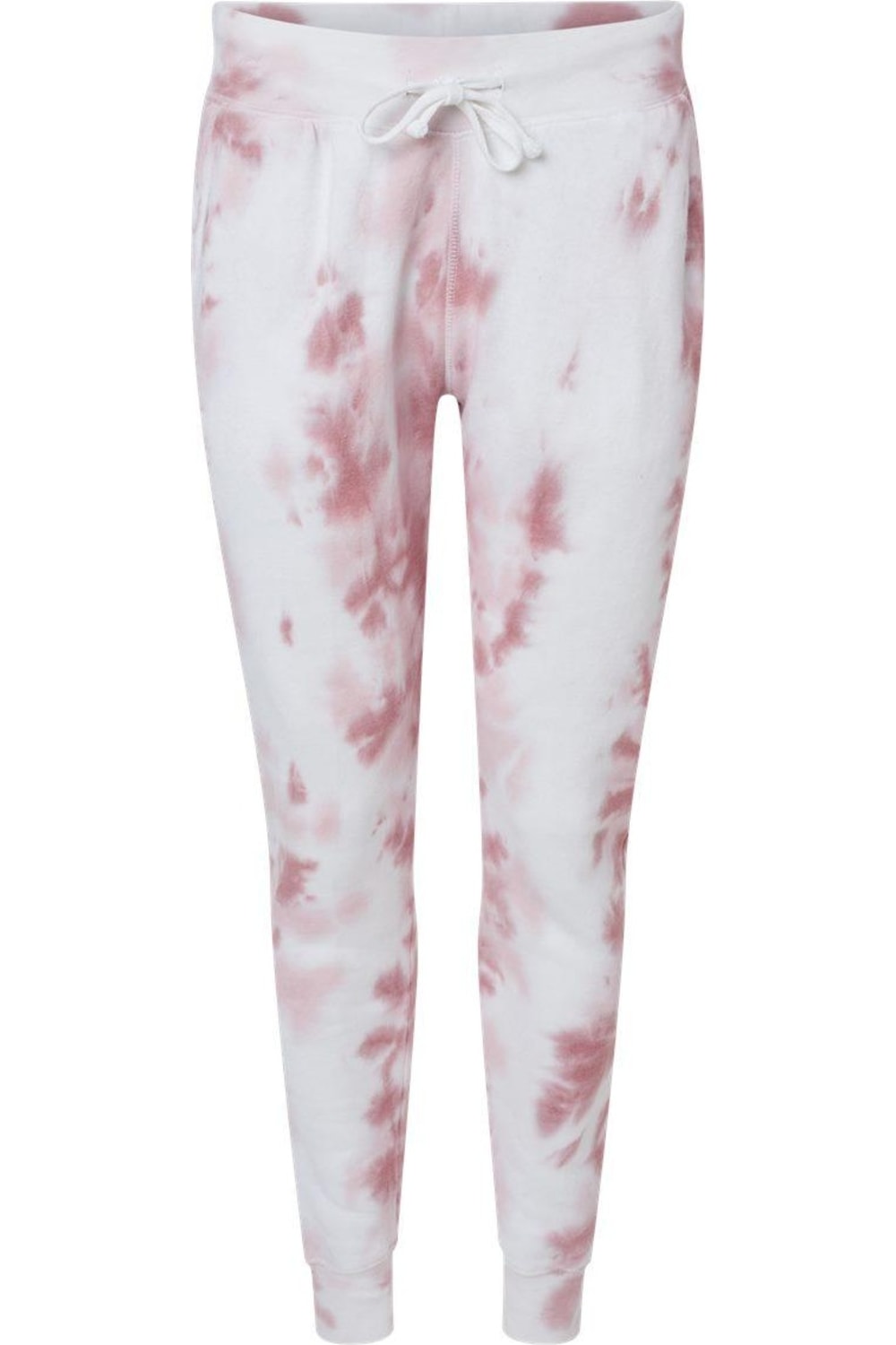 

Джоггеры из флиса с узором «тай-дай» J. America, цвет dusty rose tie dye