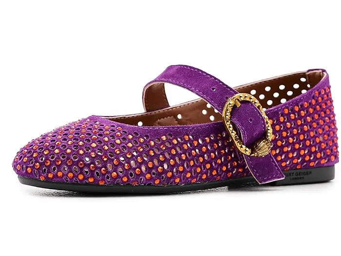 Балетки Mini Mayfair Kurt Geiger London Kids, Deep Purple