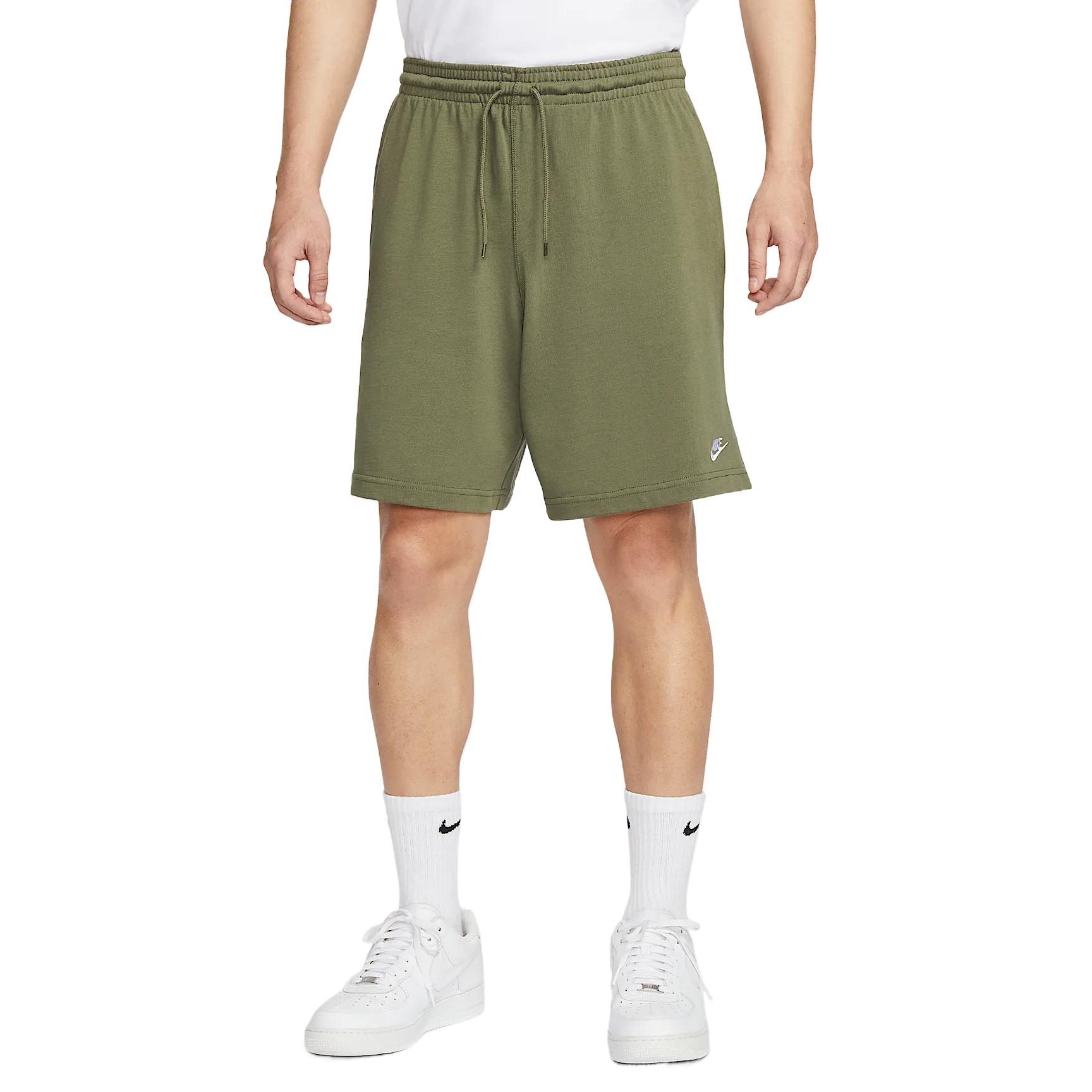 Повседневные шорты Club Casual мужские Nike, зеленый — фото 4