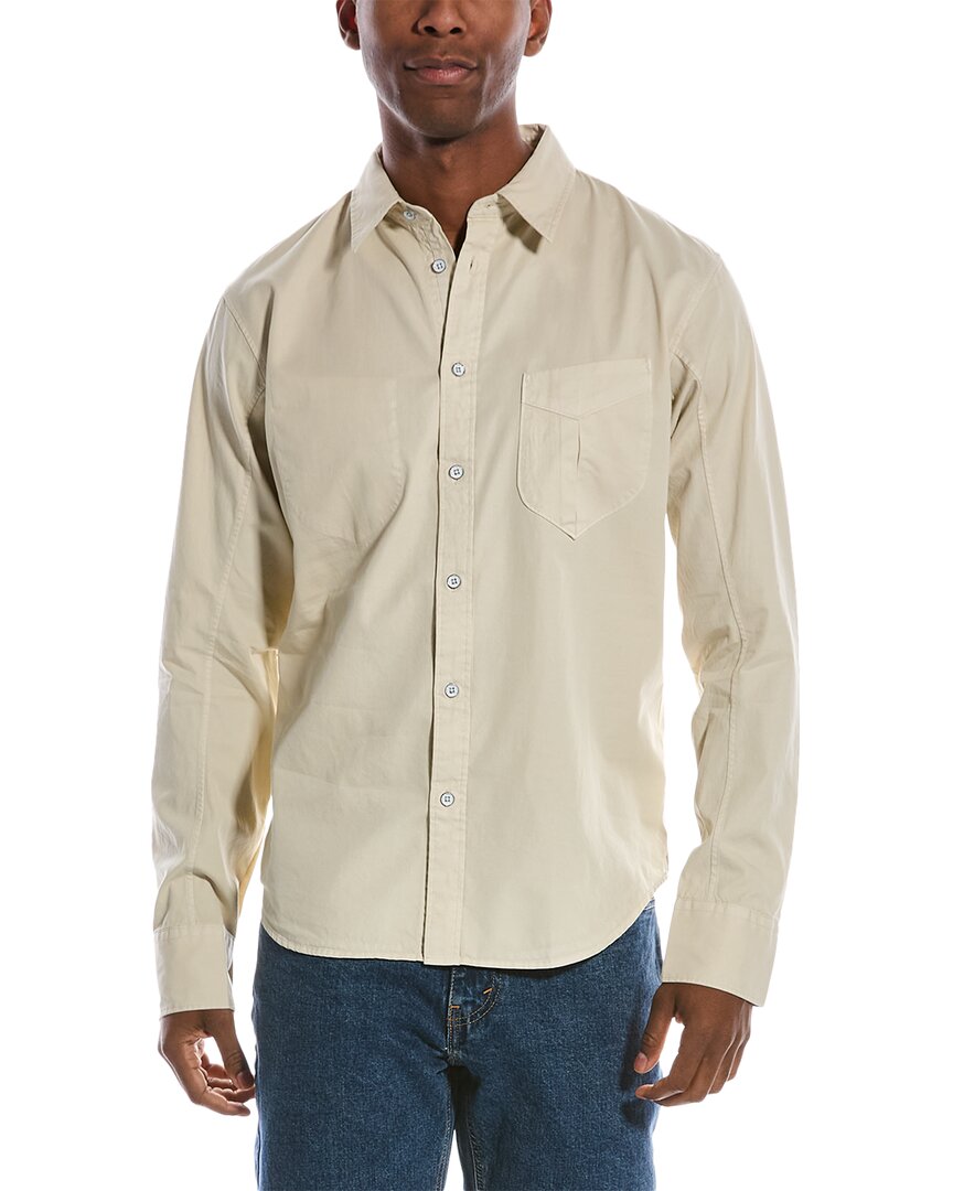 

Рубашка rag & bone Garment Dyed Arrow, серый