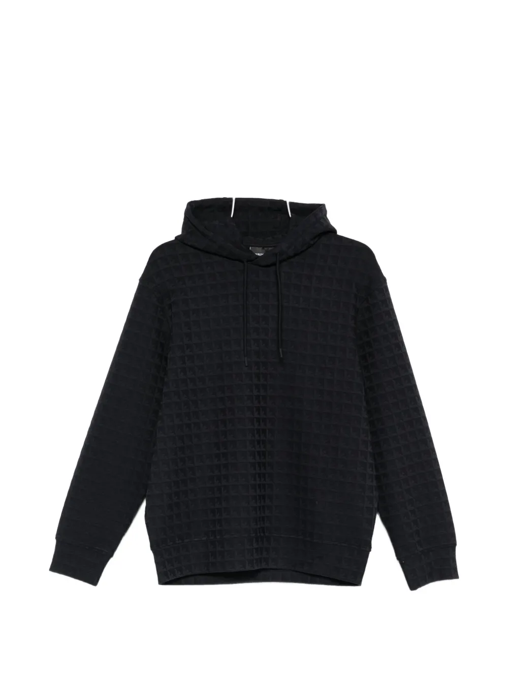 

Худи с длинными рукавами Emporio Armani, черный