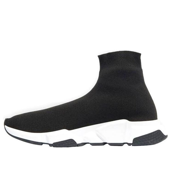 

Кроссовки speed 1.0 recycled knit graffiti sneakers 'black' Balenciaga, черный