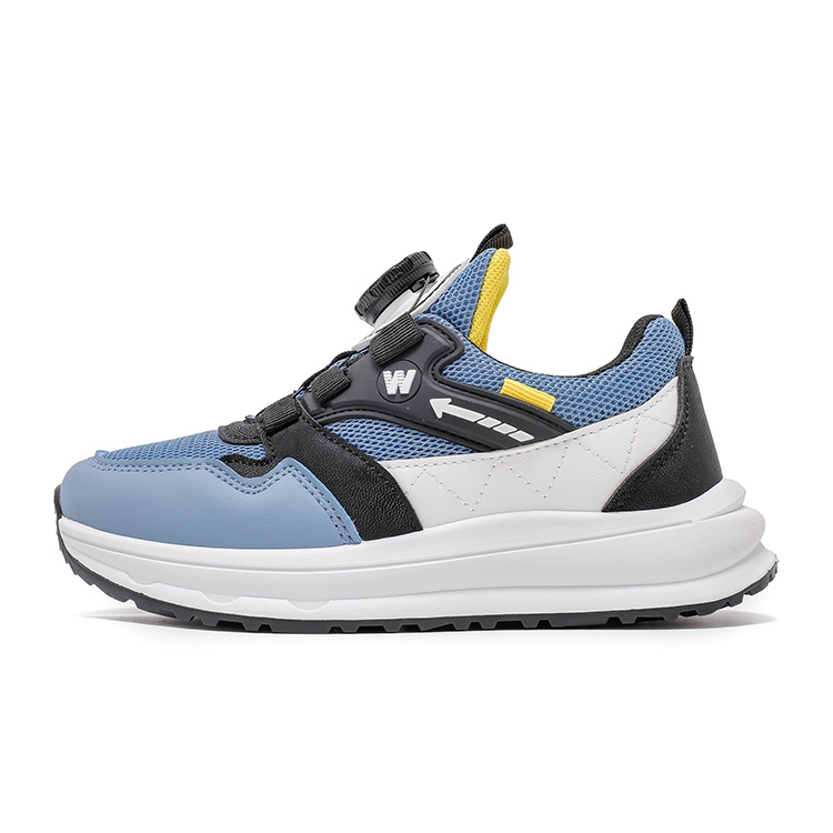 

Warrior Low-Top Детские Беговые Кроссовки, Синий/Черный/Белый