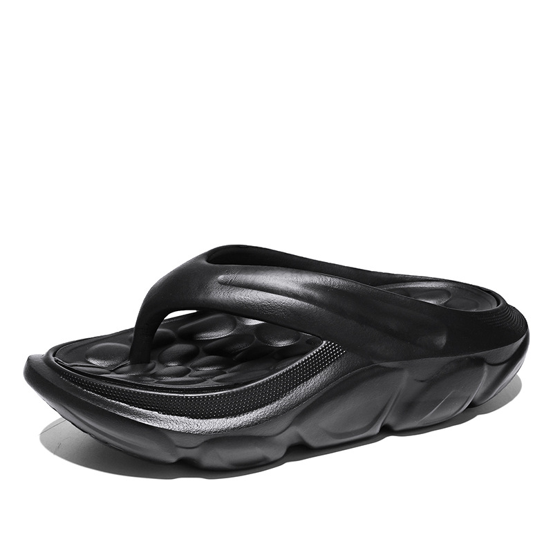 

TAFN Мужские устойчивые к истиранию шлепанцы Black, цвет Black