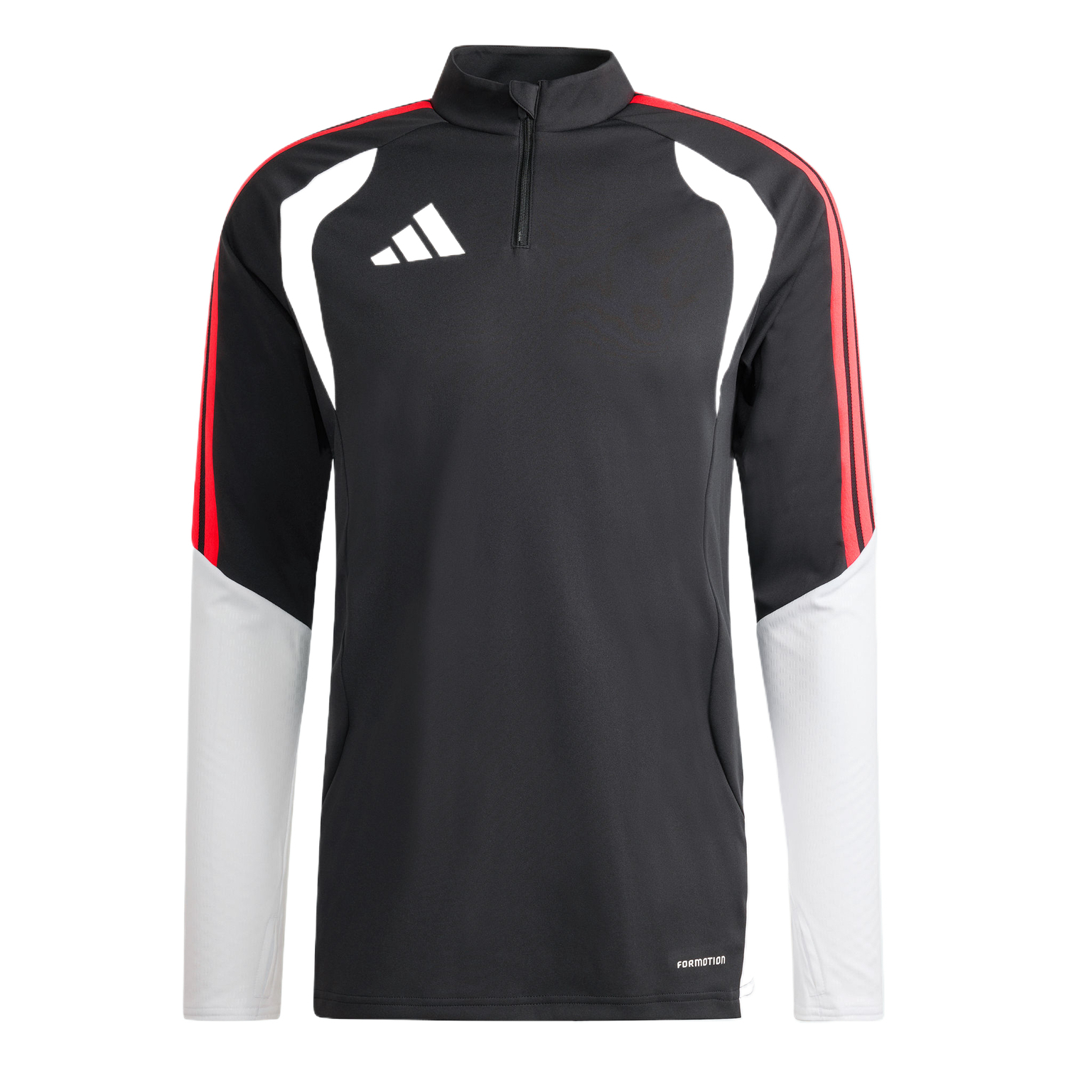 

Adidas Футбольная майка мужская Black/Bright Red Moderate Straight Fit