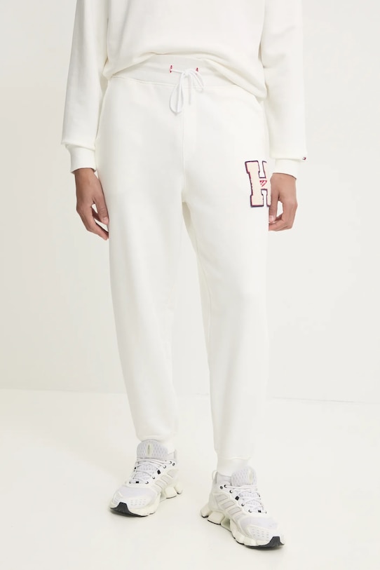 

Хлопковые спортивные брюки Tommy Jeans, бежевый