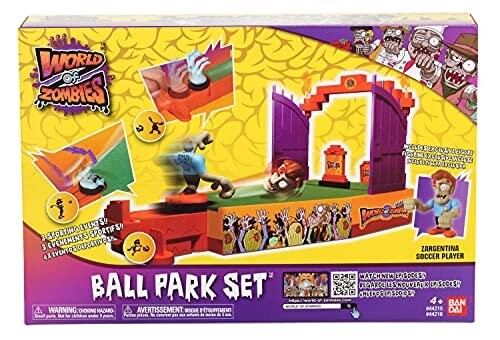 

Набор BANDAI World of Zombies с эксклюзивной фигуркой 44216, разноцветный