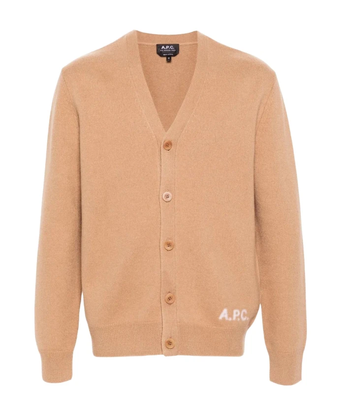 

Кардиган Кенни A.P.C., коричневый