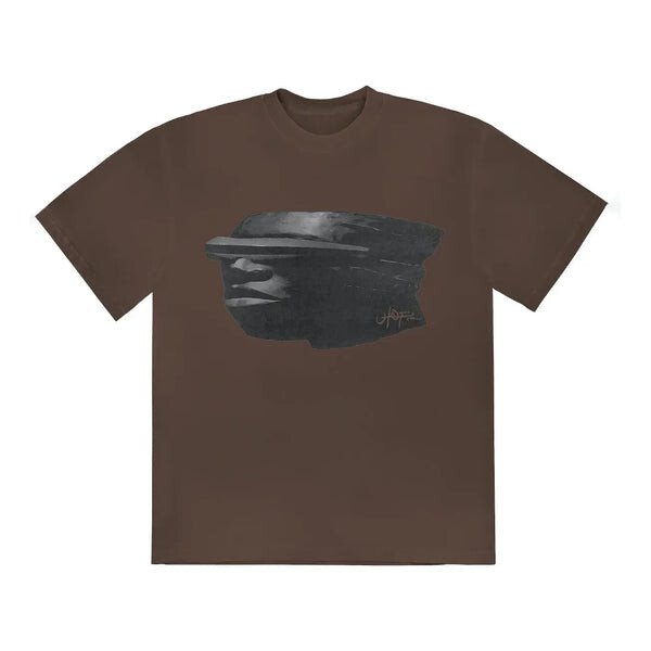 

Футболка ss23 utopia c2 tee 'brown' Travis Scott, коричневый