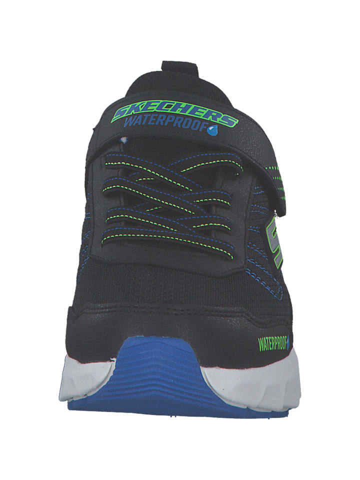 Skechers Кроссовки черного/синего/салатового цвета — фото 4
