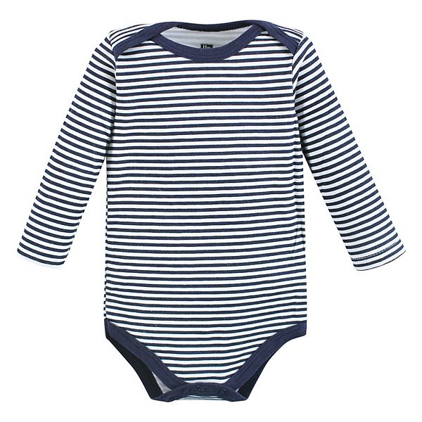 Боди с длинным рукавом для мальчика, хлопок, автомобили, 5 шт Hudson Baby — фото 4