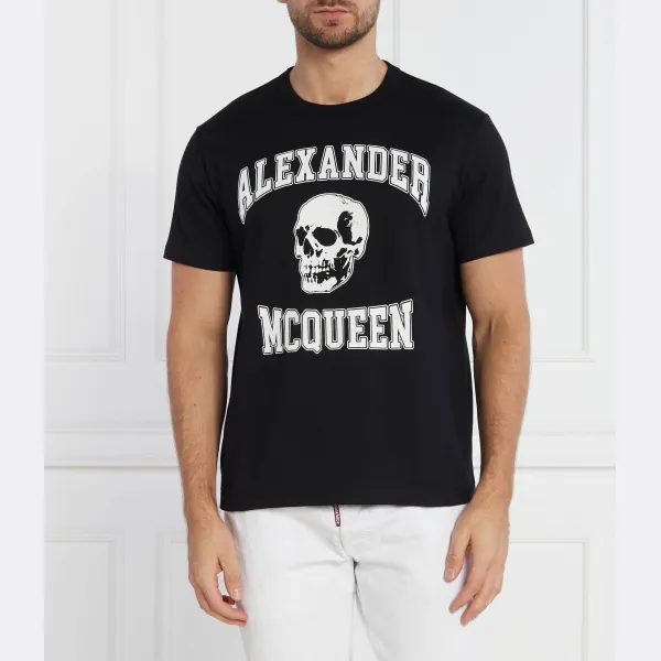 

Футболка оверсайз Alexander Mcqueen, черный