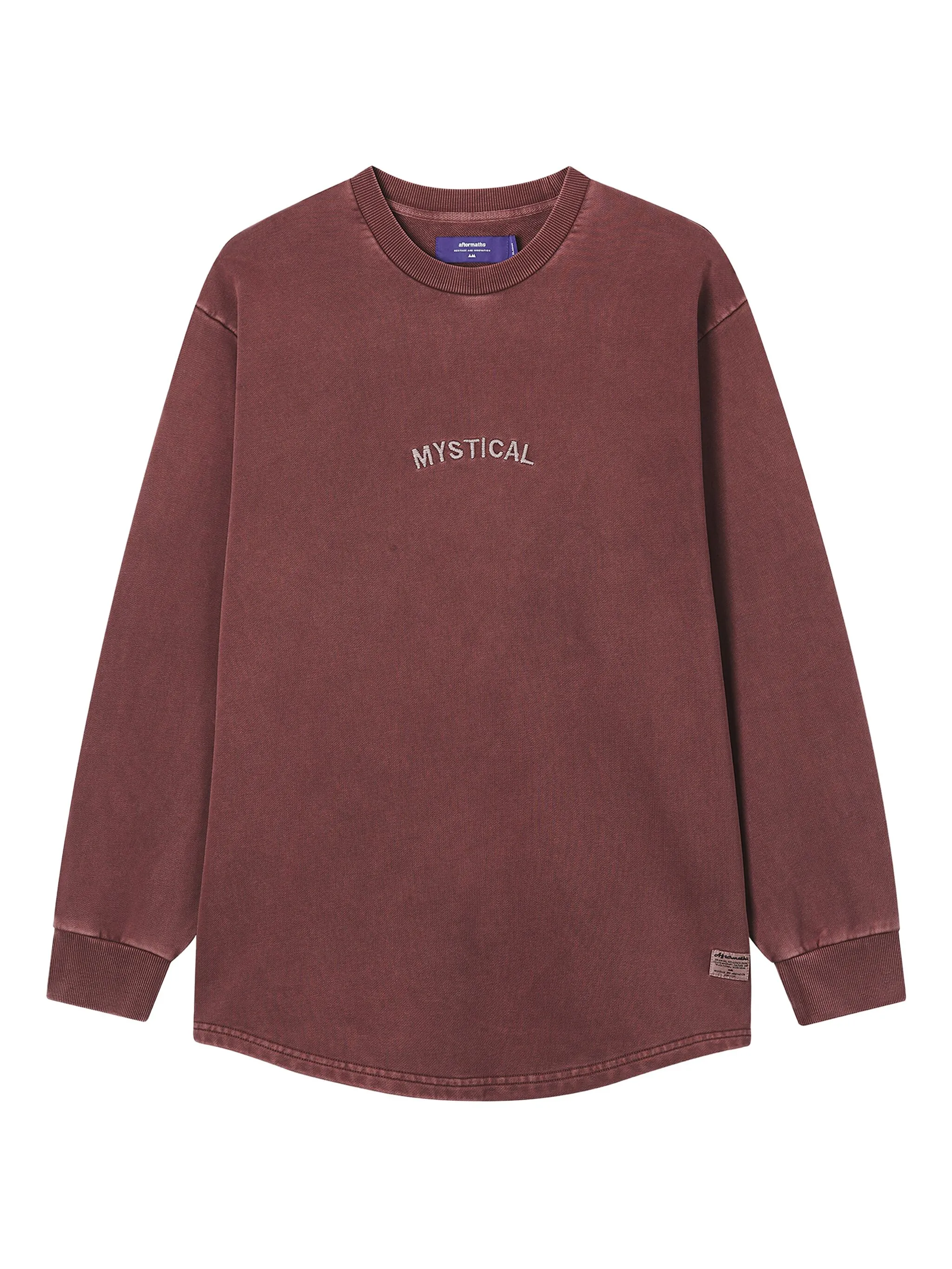 

Толстовка с вышивкой Aftermaths, красный