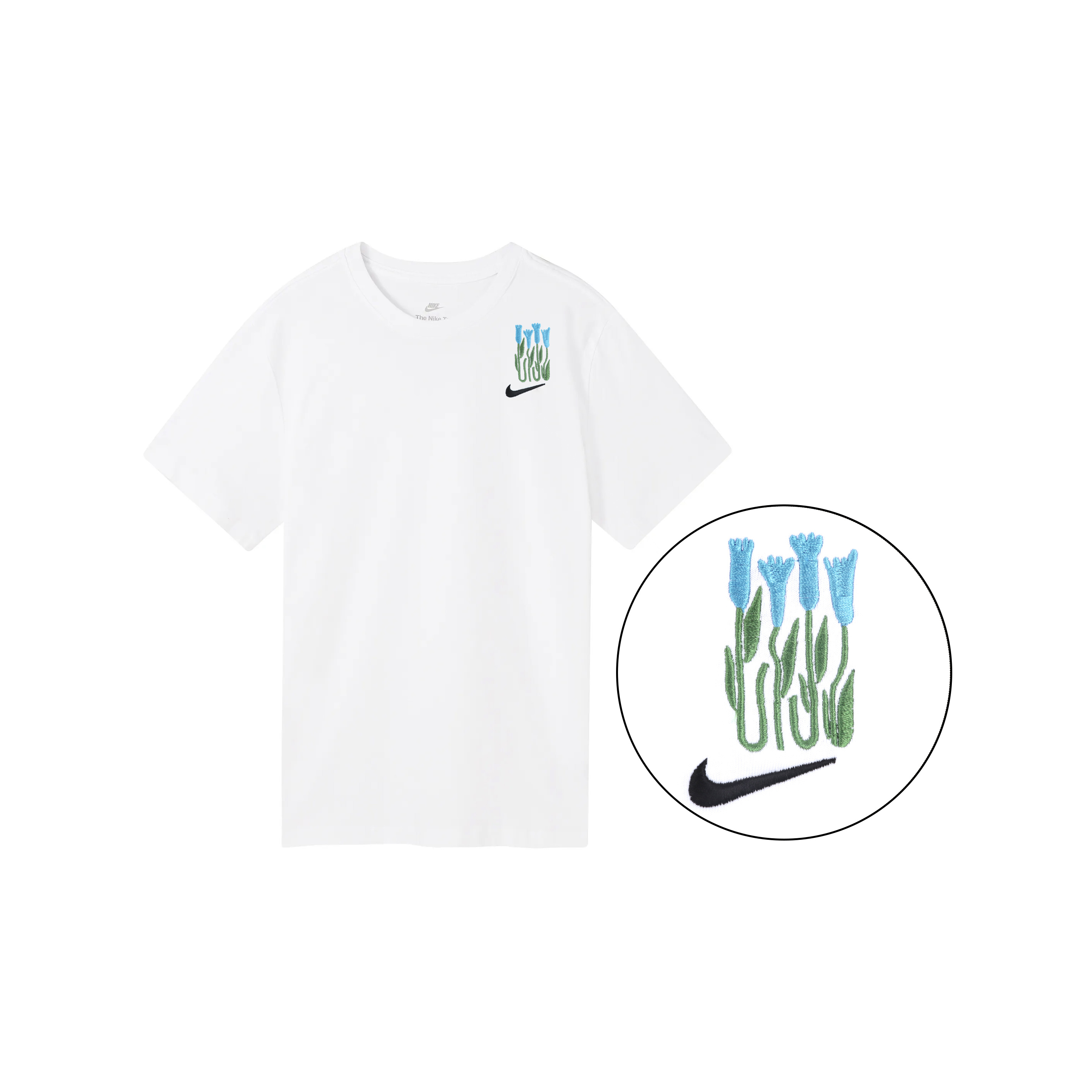 

Nike Футболка мужская белые