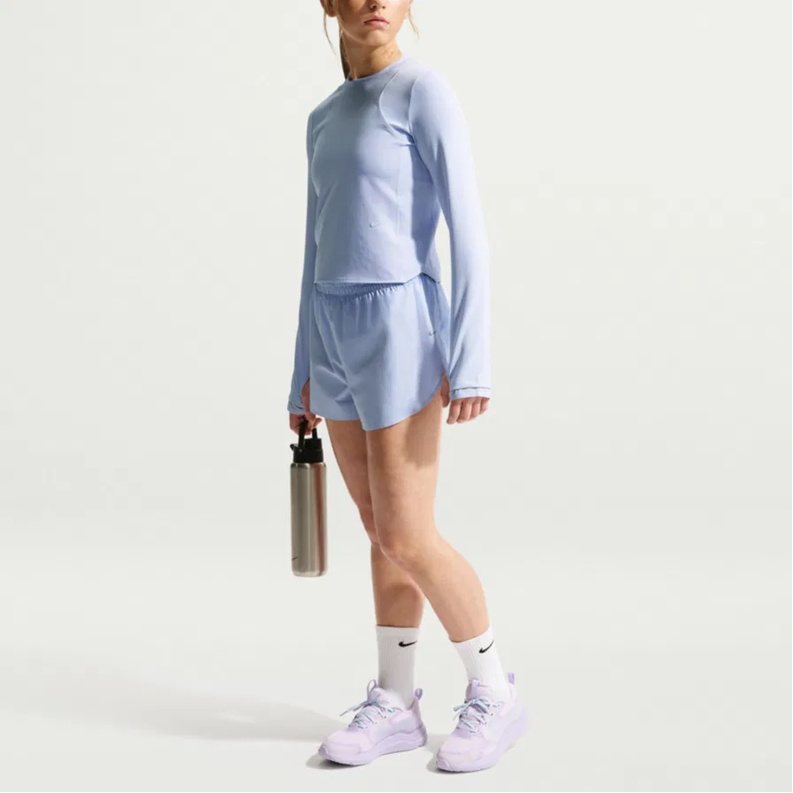 Футболка детская с круглым вырезом Nike Blue — фото 4