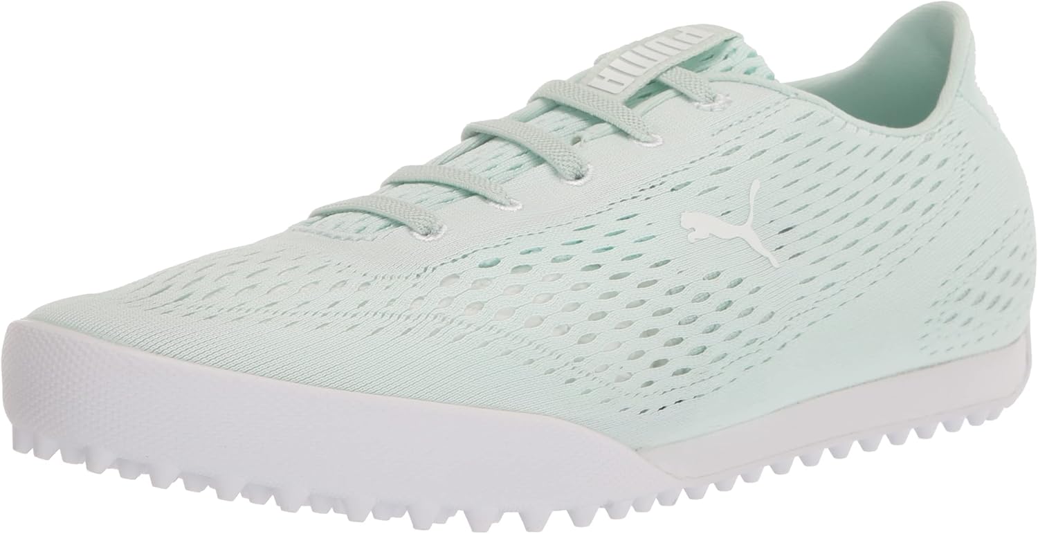 

Женские гольф-кроссовки Puma Monolite Fusion Slip-on, 6 Soothing Sea-puma Wh