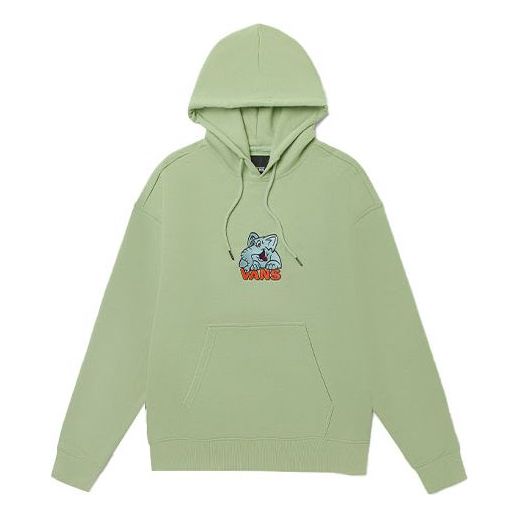 

Толстовка Vans Cartoon Pattern Loose Pullover Couple Style Green VN0A5H9CYSJ, зеленый