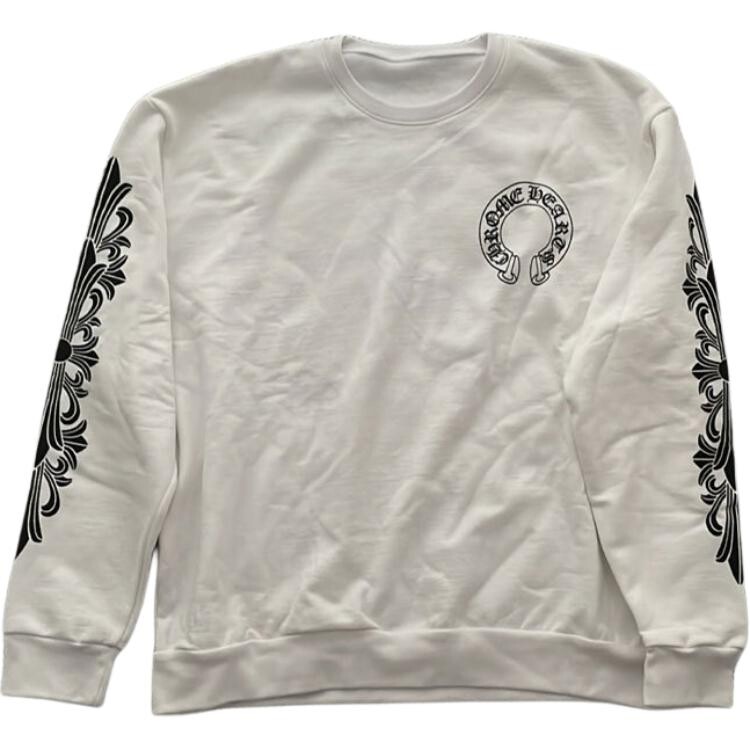 

Толстовка унисекс белая Chrome Hearts, белый