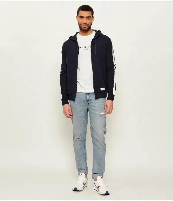 Толстовка с капюшоном HWK FZ regular fit Tommy Hilfiger, темно-синий — фото 2