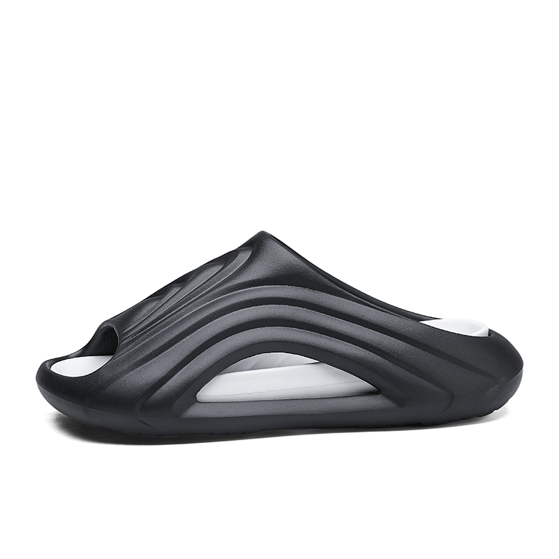 

Тапочки-слайды мужские, устойчивые к истиранию LONGYING, White Black