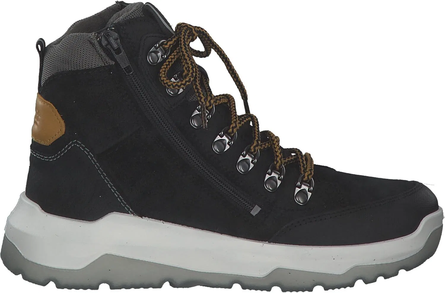 Детские зимние ботинки Superfit с утепленной подкладкой и мембраной Gore-Tex, Black / Yellow 0000 — фото 4
