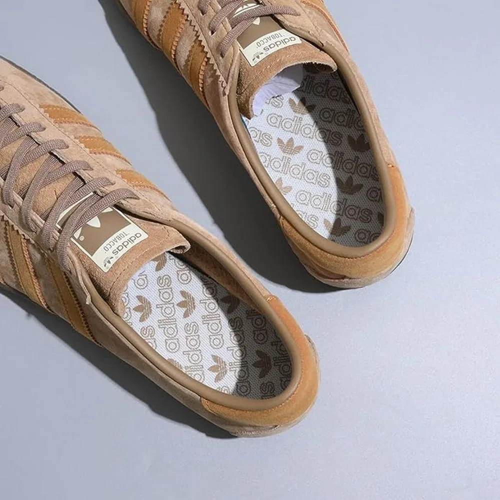 Мужские спортивные кроссовки Adidas табачного цвета, Silver Green Pantone Alumina — фото 4