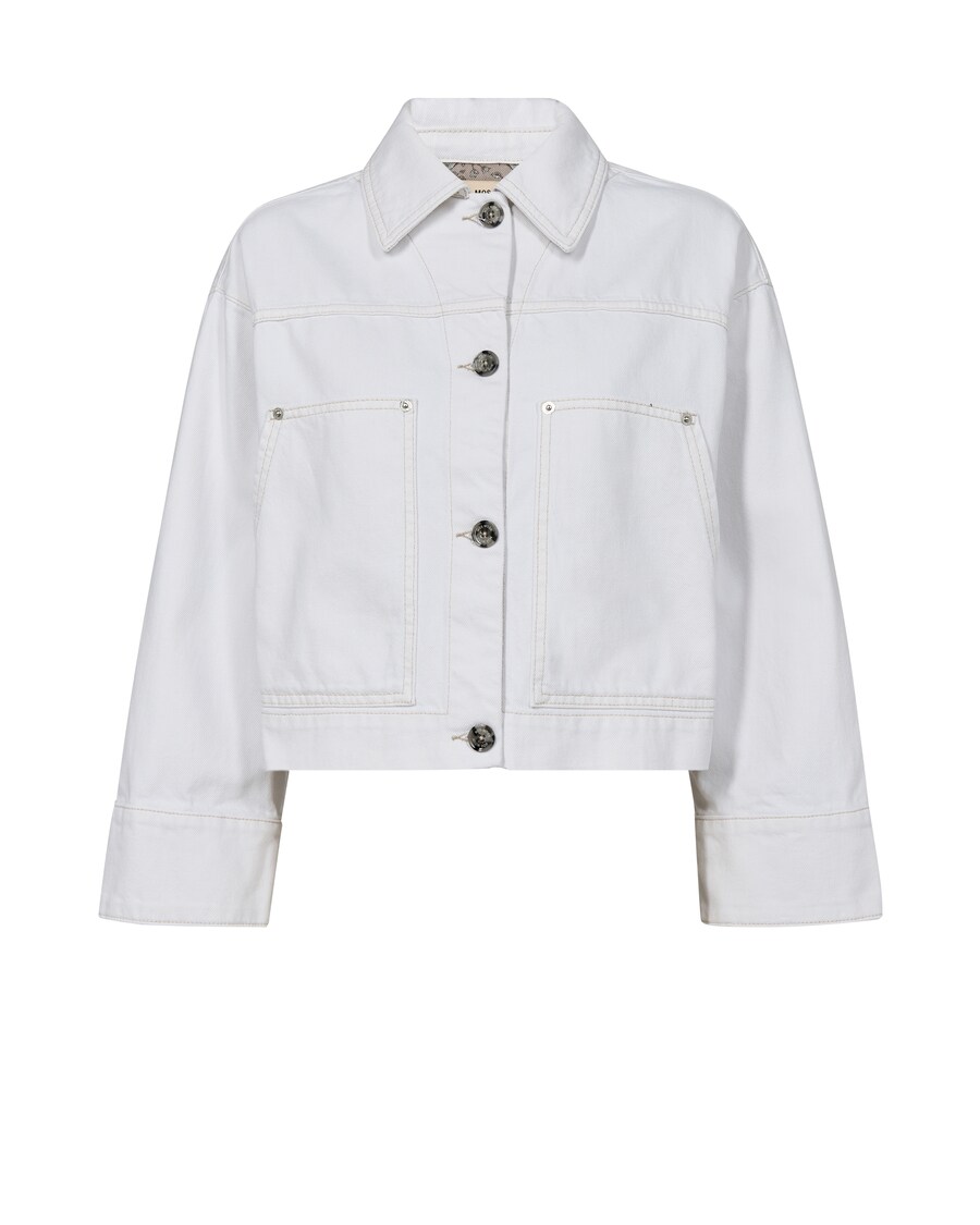 

Межсезонная куртка MOS MOSH, цвет White denim