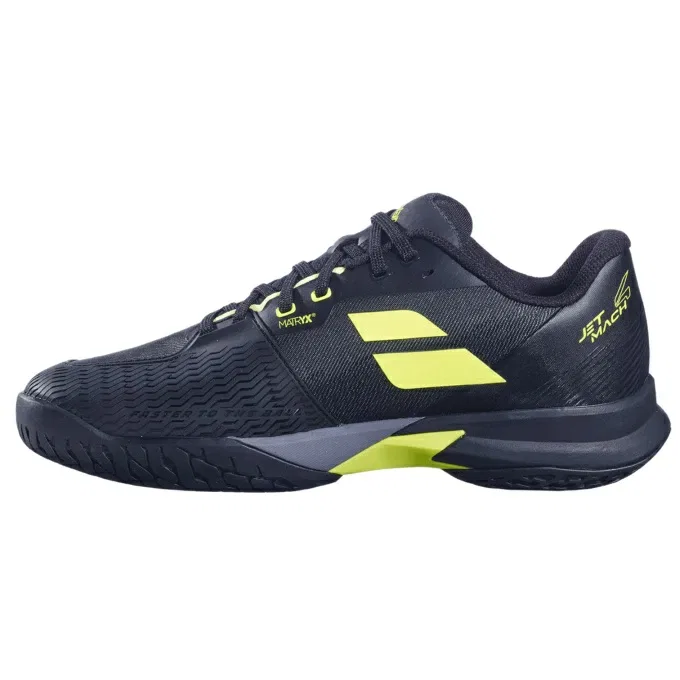 Мужские кроссовки для тенниса «Jet Mach 4 All Court» от Babolat, Bk/Yl — фото 3