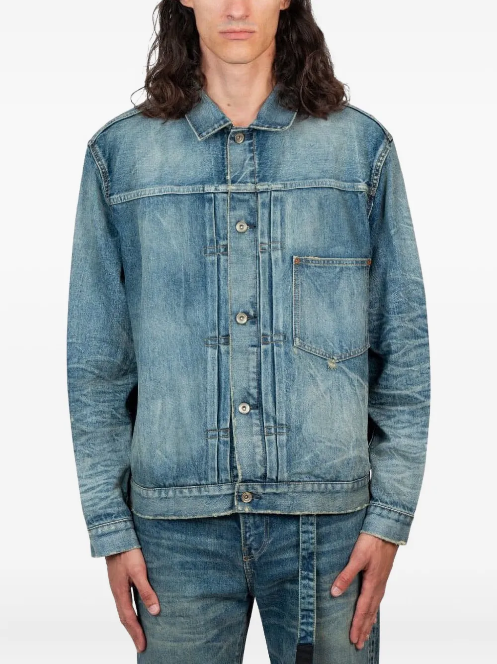 

Джинсовая куртка SACAI, синий