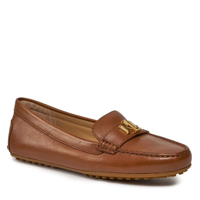 Мокасины Lauren Ralph Lauren Barnsburry 802925635002 Deep Saddle Tan 270, коричневый — фото 2