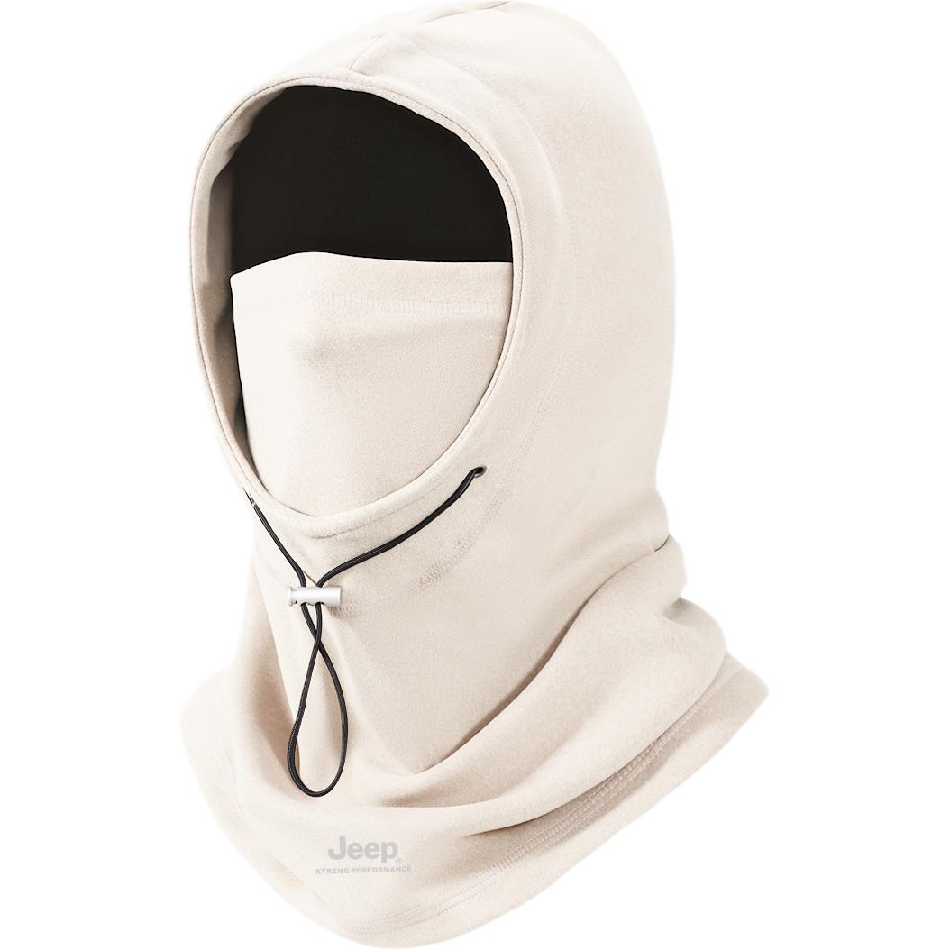 

Капюшон из полиэстера и плюшевая шапка Unisex Jeep, бежевый