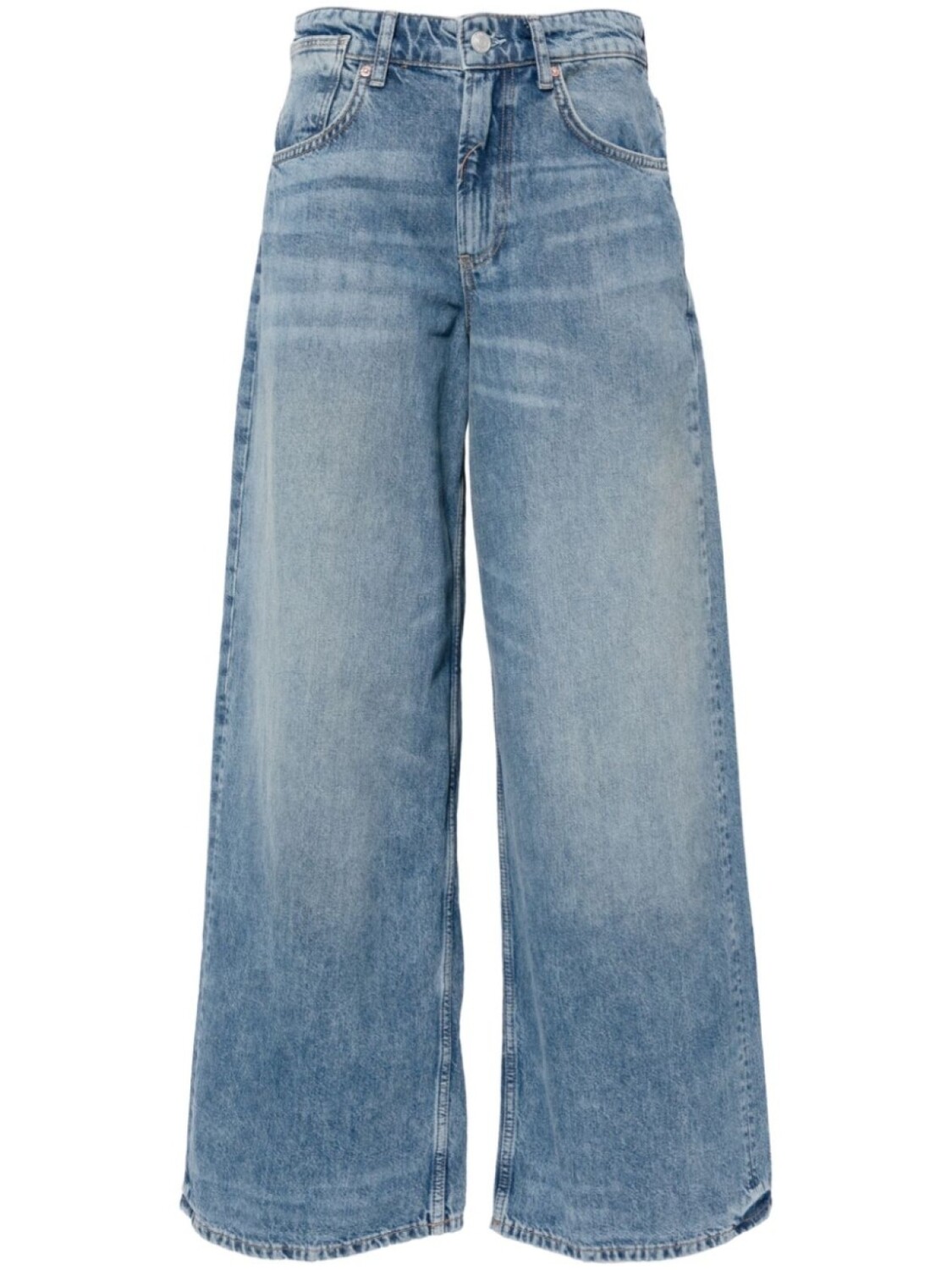 

Free People широкие джинсы Waterfalls, синий