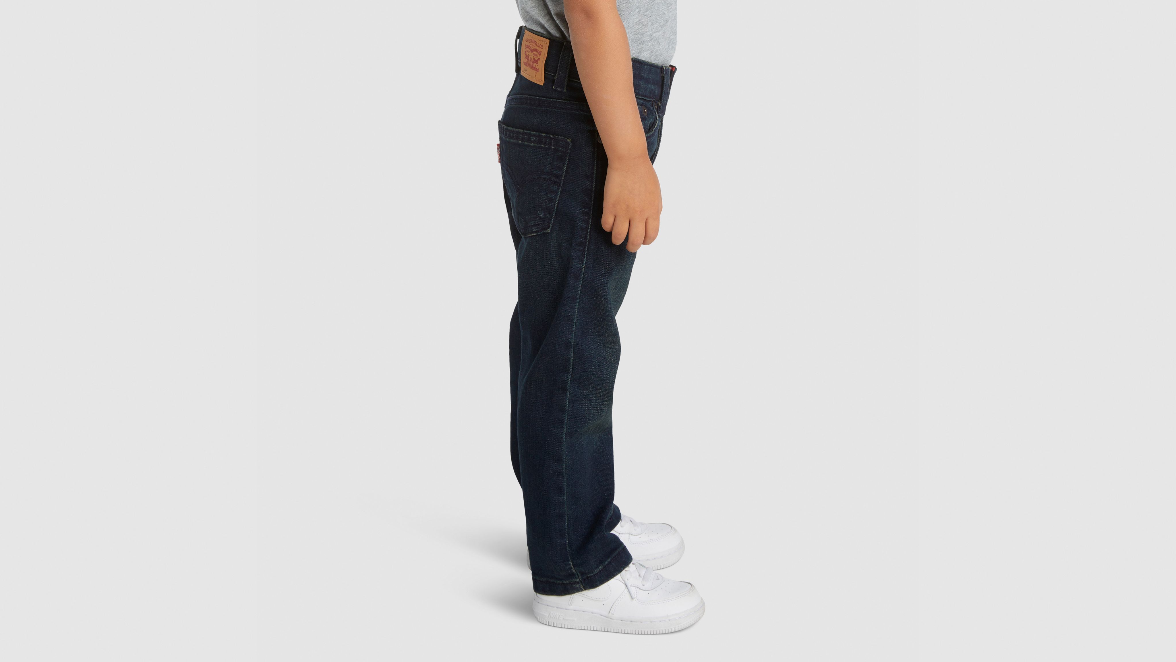 Джинсы 514 Straight Fit Performance для мальчиков 2–4 лет Levi's, Headed South - Medium Wash — фото 3