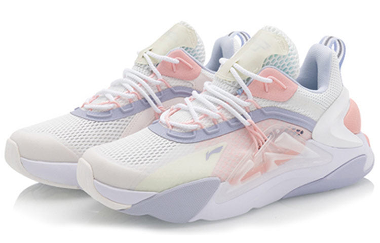 Кроссовки (WMNS) Li-Ning XinHuo Sport Leisure 'White Pink' — фото 3
