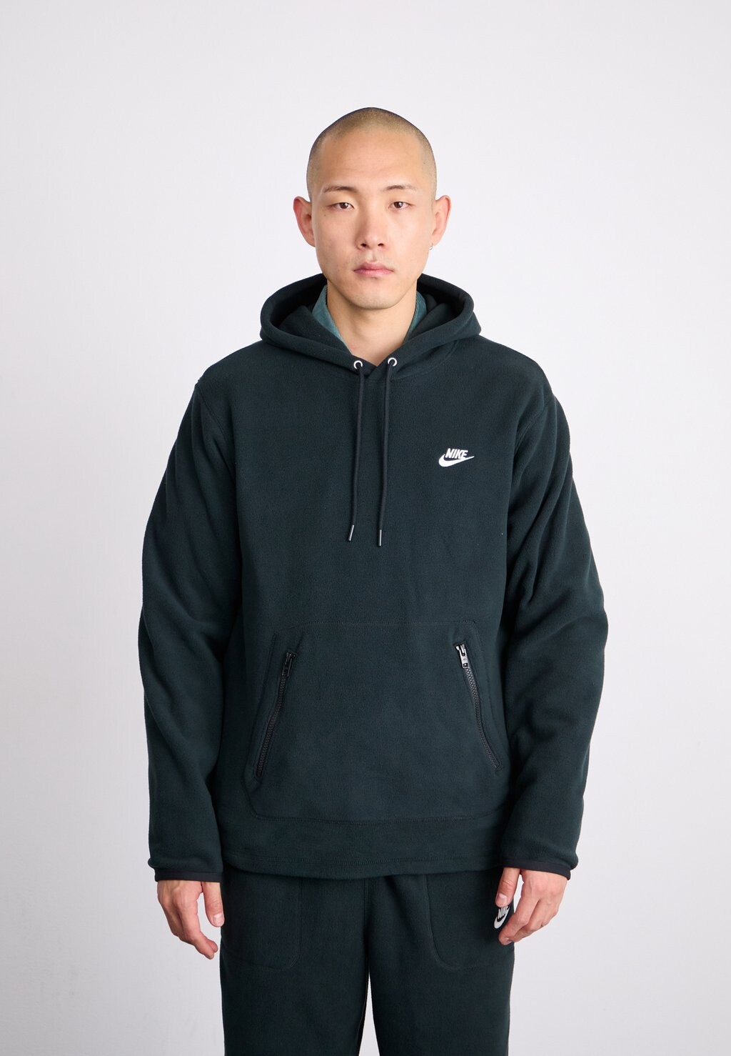 

Флисовый джемпер CLUB WINTERIZED HOODIE Nike Sportswear, черный