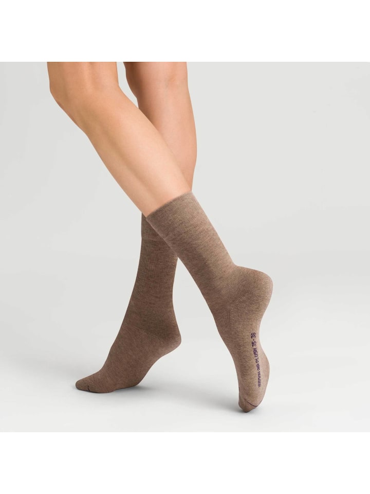 

Носки Air Plush с анатомической подошвой бежевого цвета. Hudson