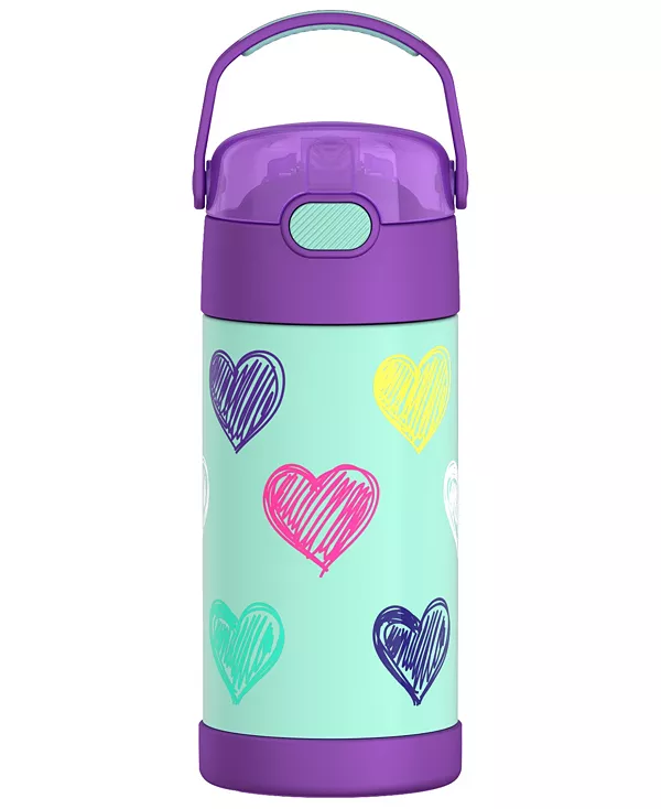 

Бутылка для воды Funtainer объемом 12 унций Thermos, hearts