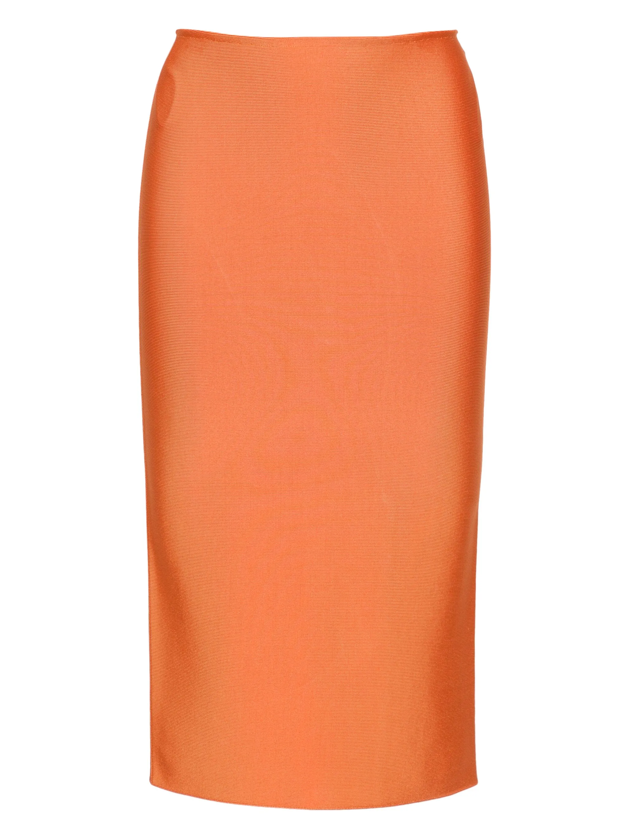 

Юбка-карандаш миди Herve L. Leroux, оранжевый