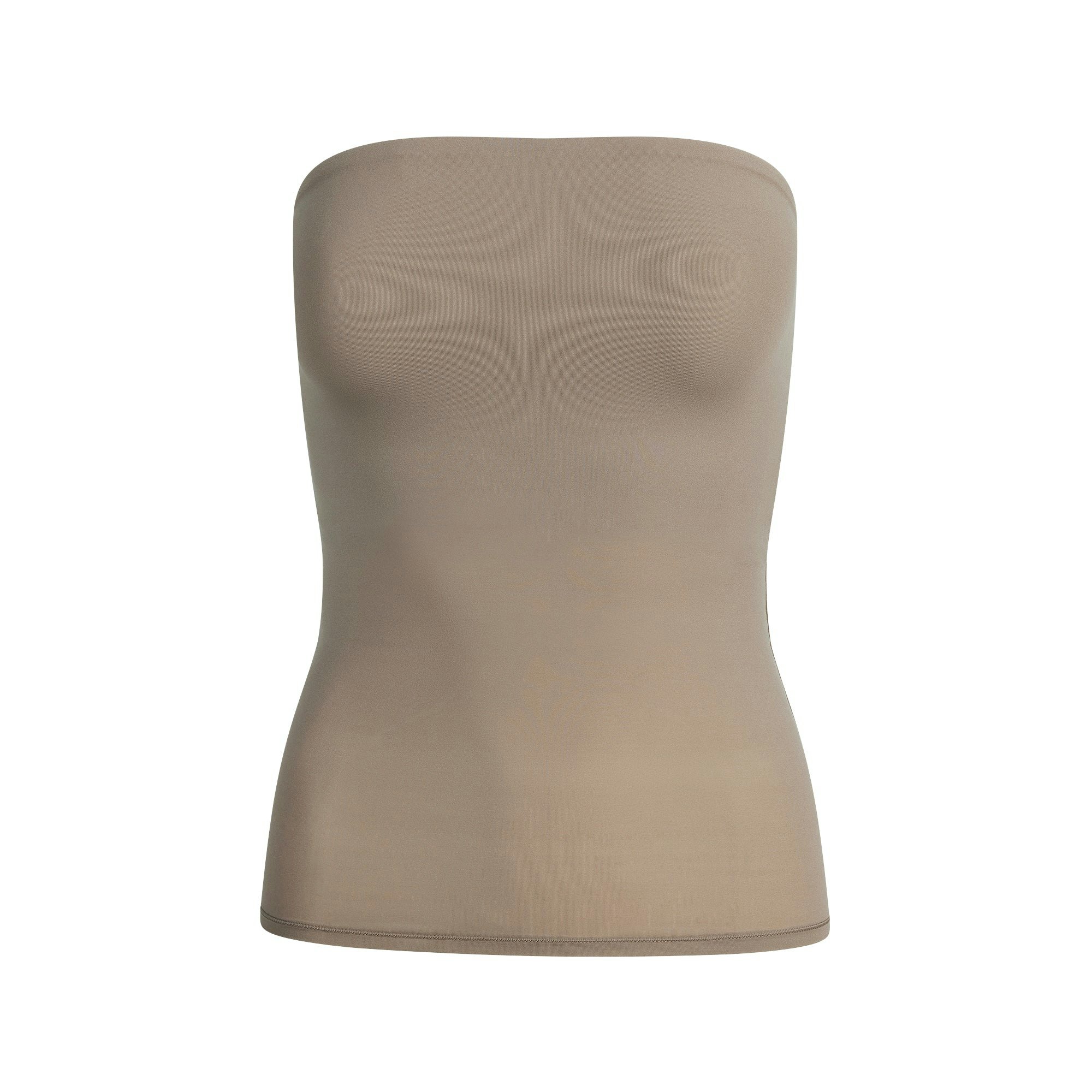 

SS25 FITS EVERYBODY TUBE TOP Топ без бретелей женский Skims, Truffle/Truffle