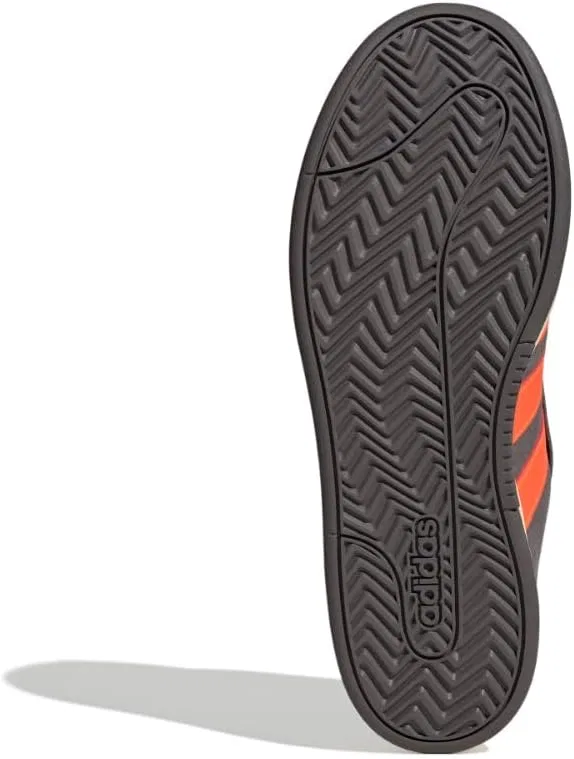 Кроссовки Grand Court Alpha, adidas, Charcoal/Impact Orange/Warm Vanilla — фото 2