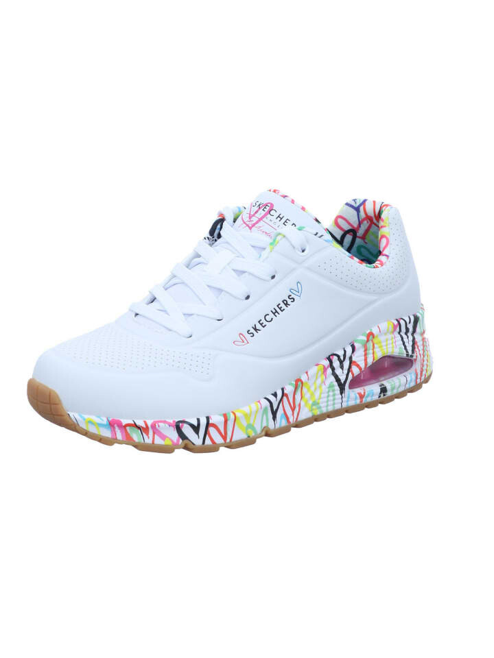 Элегантные туфли на шнуровке Skechers Damen UNO LOVING LOVE, белый