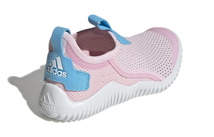 Детские кроссовки RAPIDAZEN SUMMER.RDY PS Low-top розовые/белые Adidas — фото 4