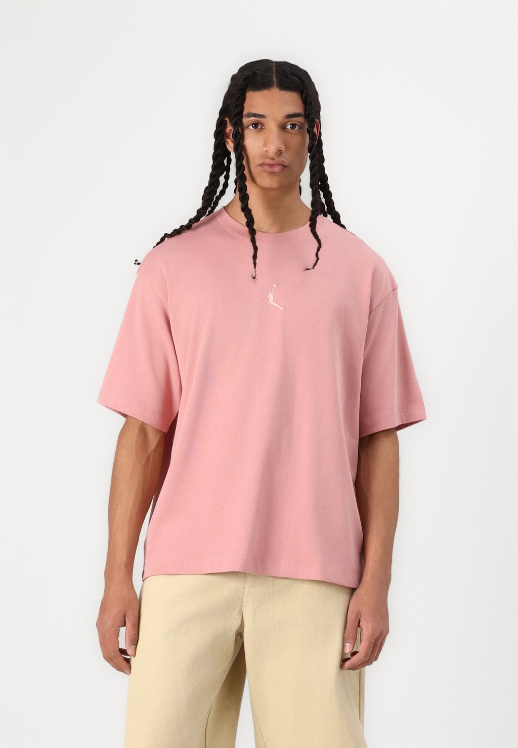 

Базовая футболка OVERSIZED CREW Jordan, розовый