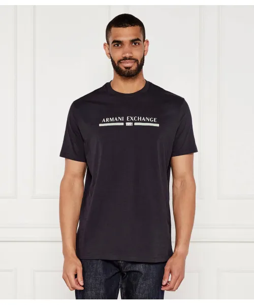 

Футболка Regular fit Armani Exchange, синий
