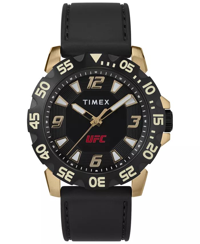 

Мужские цифровые часы UFC Champ, черные силиконовые, 42 мм Timex, черный